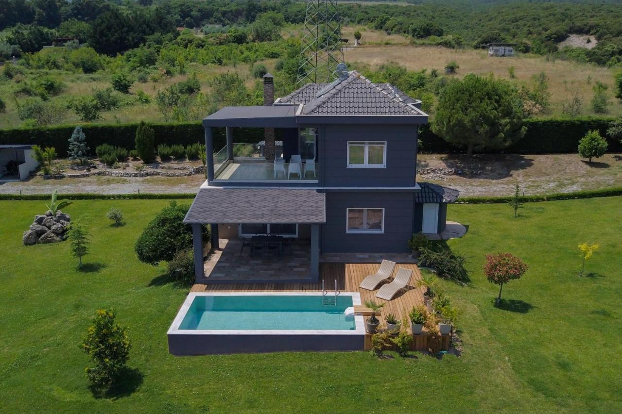 Zeusplace Pool Villa Olympus Riviera Litochoron Bagian luar foto