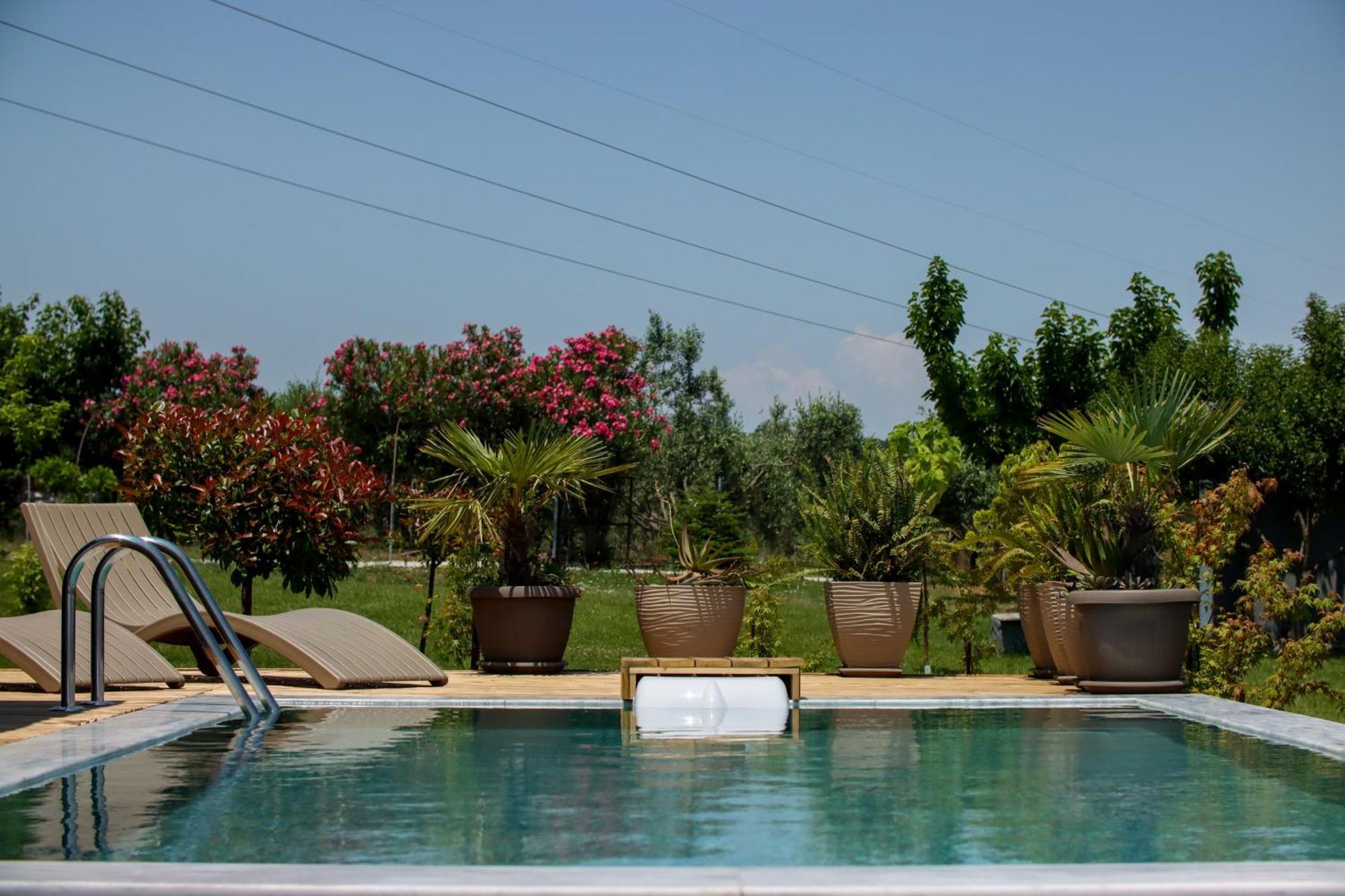 Zeusplace Pool Villa Olympus Riviera Litochoron Bagian luar foto